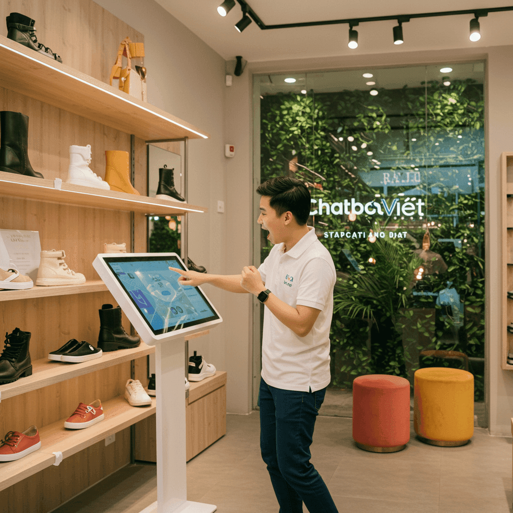 ChatbotViet Giúp Tăng Doanh Số Shop Giày